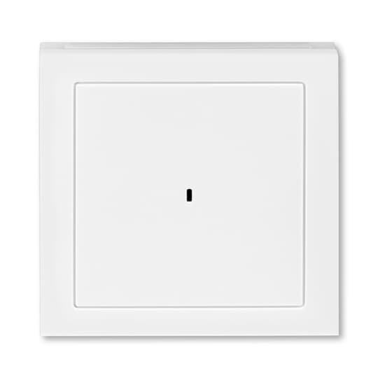 kryt spínače kartového; bílá/ledová bílá, design LEVIT